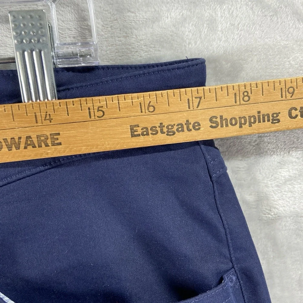 Peter Millar Pants Mens 34x32 Chino EB66 Classic Tapered Fit 5-Pocket Golf Blue
